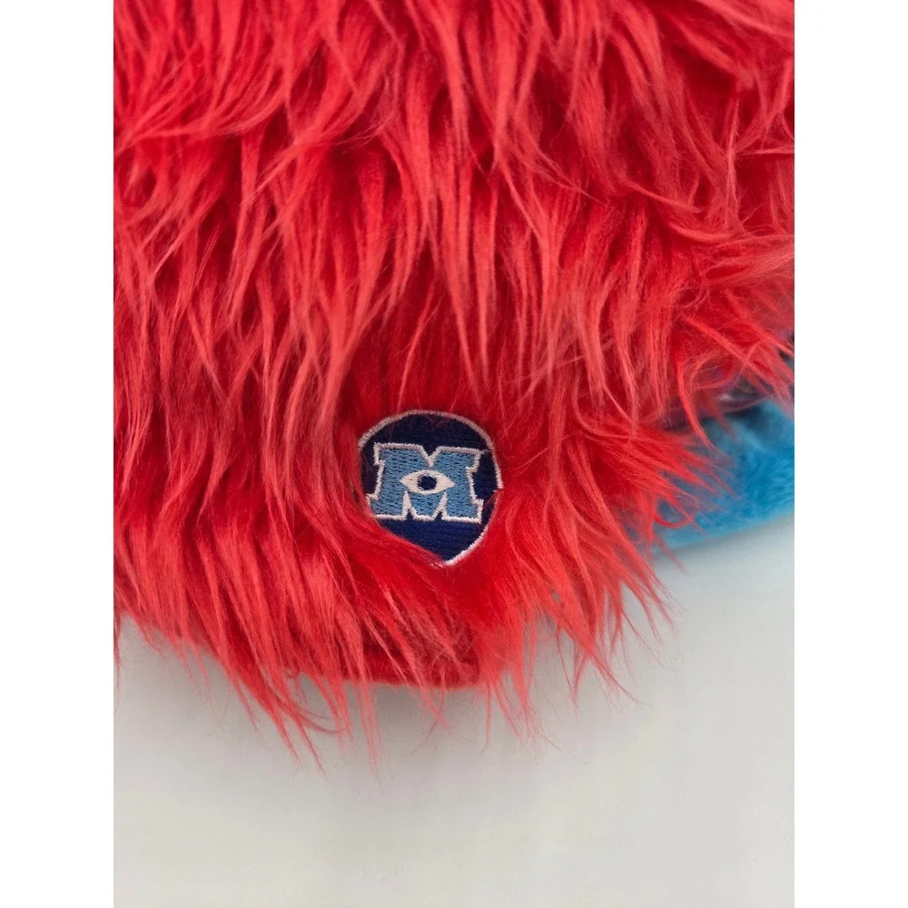 Disney Pixar Monsters University Art Plush Furry Hat Red Purple Blue‎ Costume